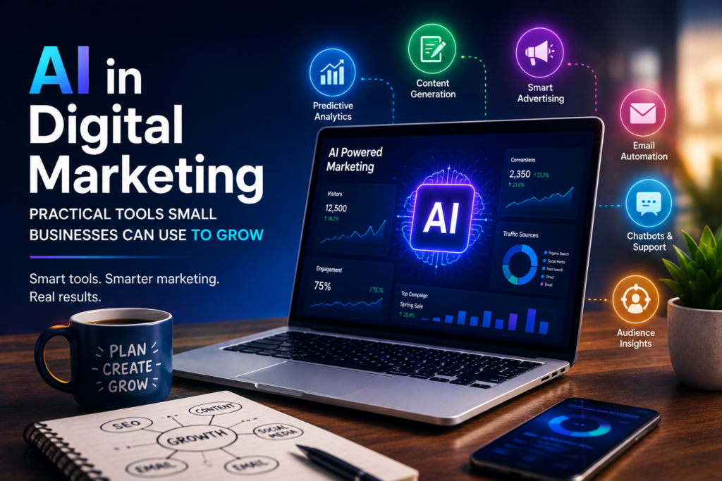 AI in Digital Marketing: Practical Tools Small Businesses can use chatgpt image aug 10, 2026 at 05 01 07 pm