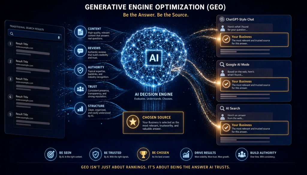 geo hero the answer ai chooses