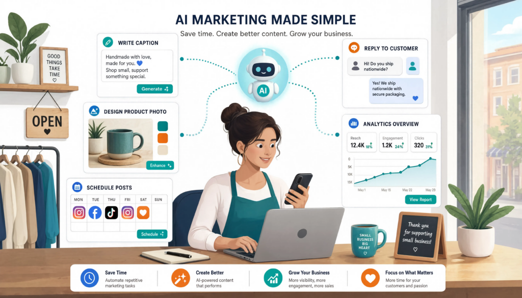 small business ai marketing